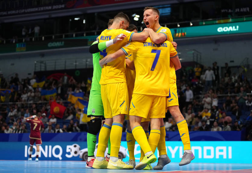 Україна у результативному матчі обіграла Венесуелу та пробилася до півфіналу ЧС-2024 з футзалу