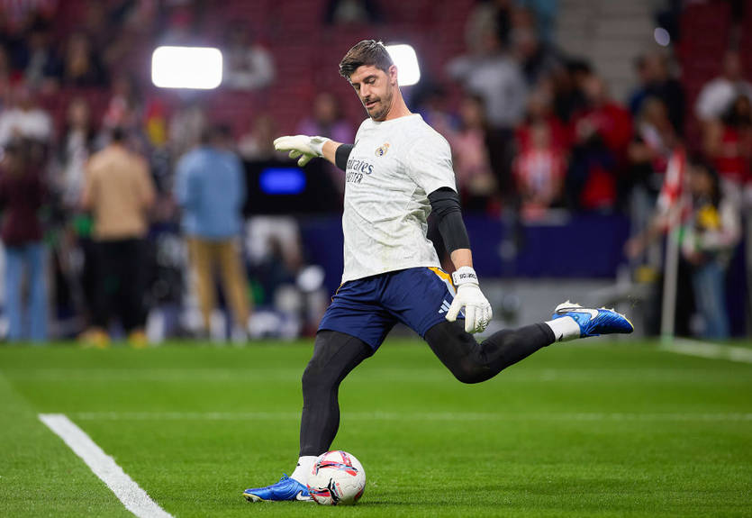 Реал подтвердил, что Куртуа пропустит несколько недель