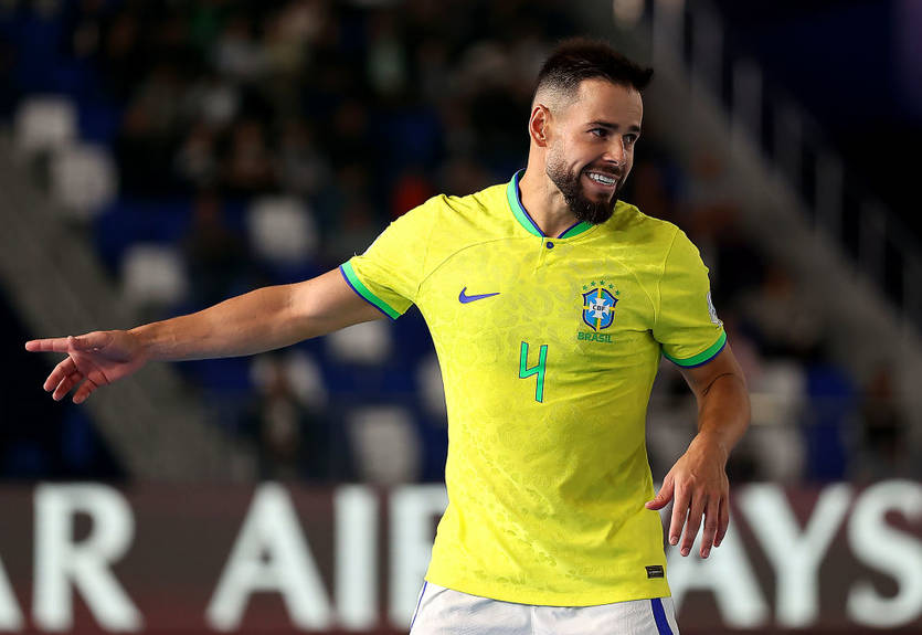 Лидер сборной Бразилии - о полуфинале на ЧМ по футзалу: Украина имеет отличную команду