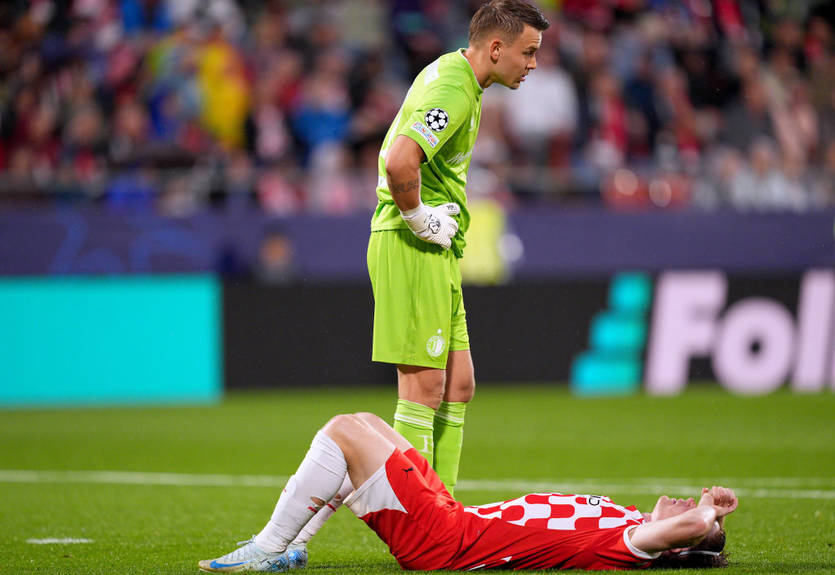 Циганков отримав травму в першому таймі матчу Жирона - Феєнорд Циганков отримав травму в першому таймі матчу Жирона - Феєнорд