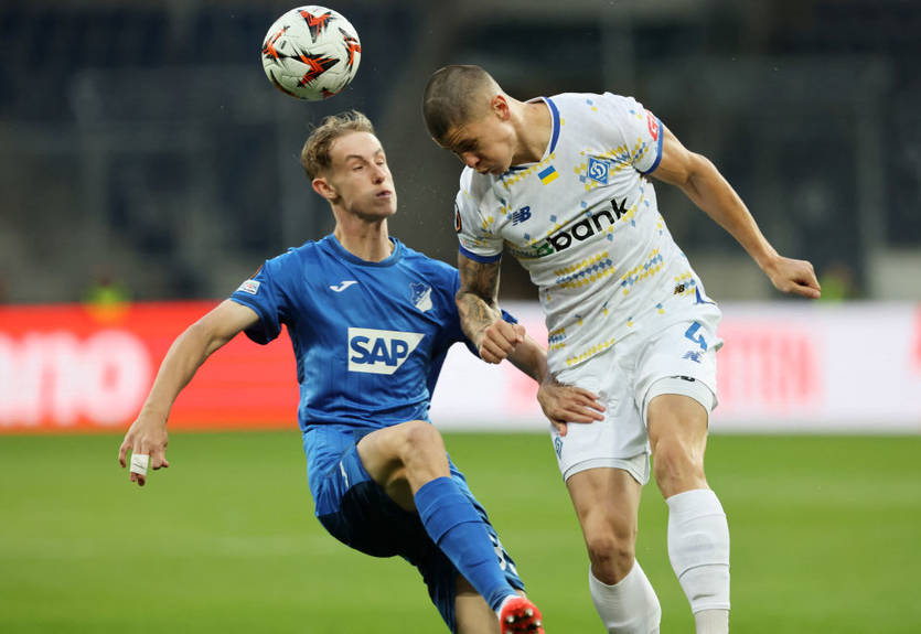 Гоффенгайм - Динамо: статистика матчу