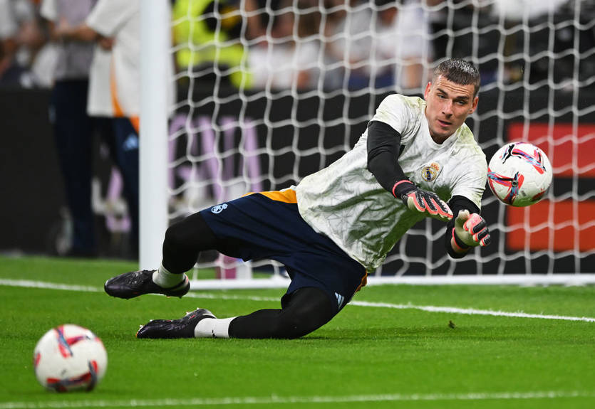 Реал с "сухим матчем" Лунина обыграл Вильярреал