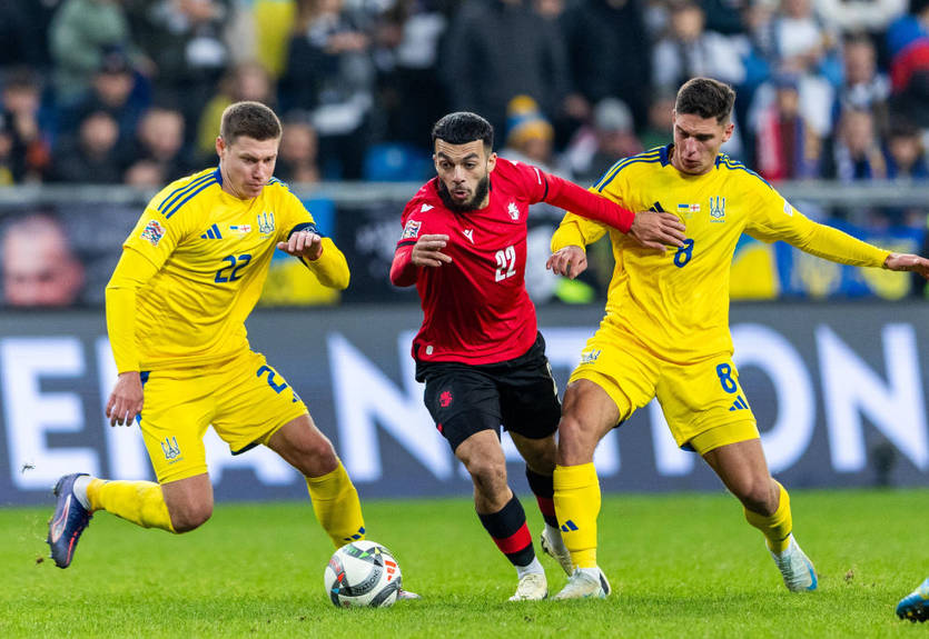 Грузия - Украина: прогноз на матч Лиги наций