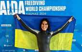 Украинка стала чемпионкой мира по фридайвингу Украинка стала чемпионкой мира по фридайвингу