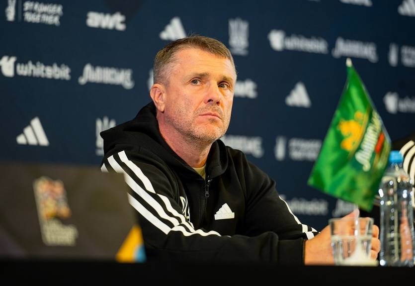 Ребров: Сборная Украины будет бороться за путевку в дивизион А Лиги наций