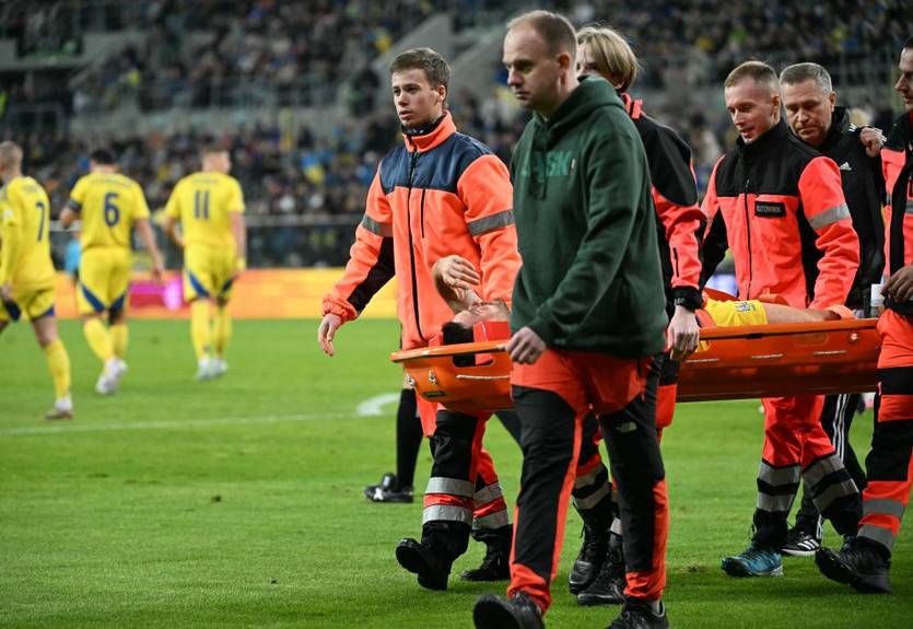 Гуцуляк оцінив свій стан після сильного струсу мозку в матчі з Чехією