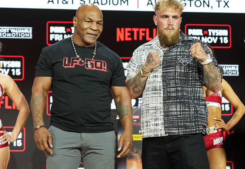 Джейк Пол представив промо бою з Майком Тайсоном Джейк Пол представив промо бою з Майком Тайсоном