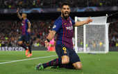 Суарес забил 500-й гол Барселоны в Лиге чемпионов