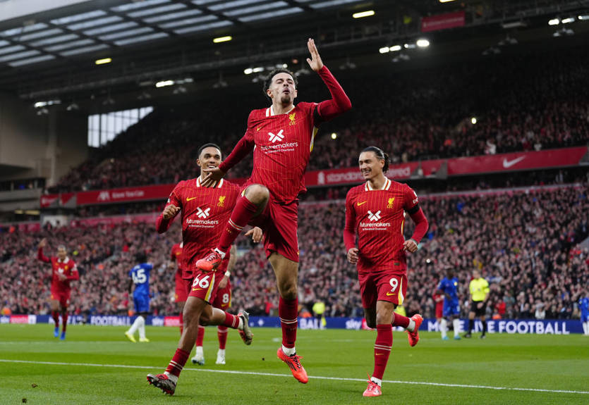 Ліверпуль в напруженому матчі здолав Челсі без Мудрика Ліверпуль в напруженому матчі здолав Челсі без Мудрика