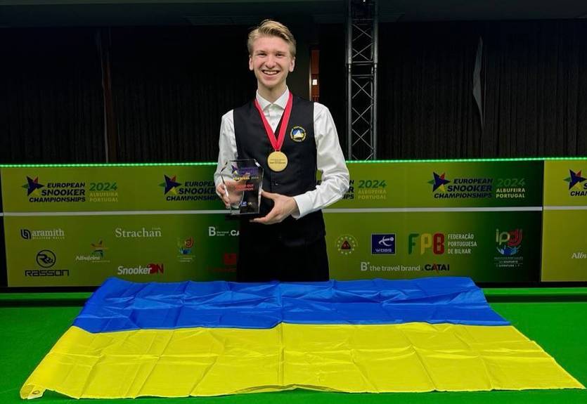 Юліан Бойко виграв чемпіонат Європи зі снукеру у Shoot Out