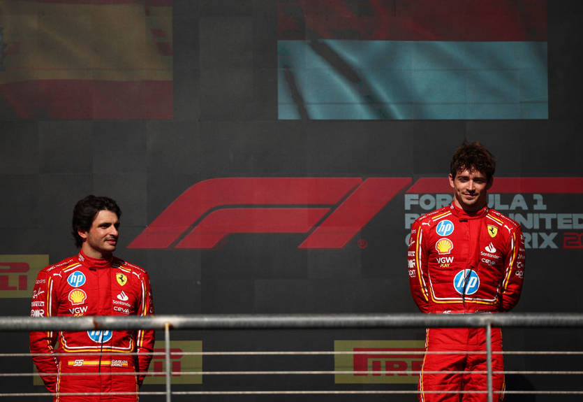 Сайнс розповів, що завадило йому поборотися з Леклером за перемогу у Гран-прі США