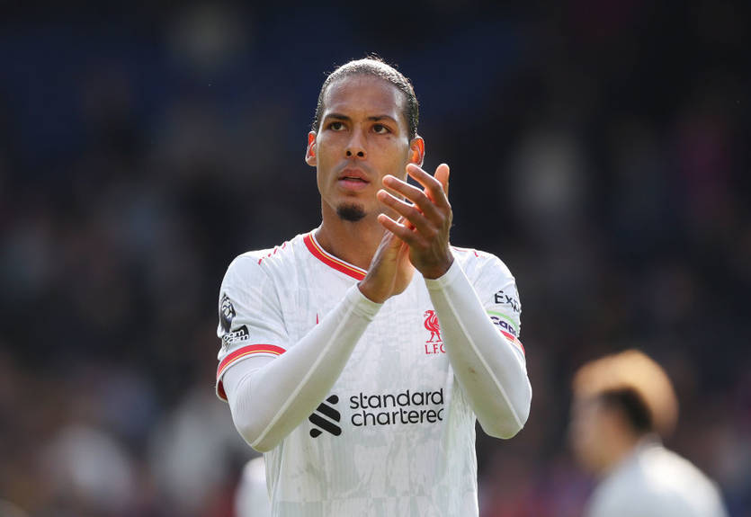 Ван Дейк намекнул на переговоры с Ливерпулем о новом контракте