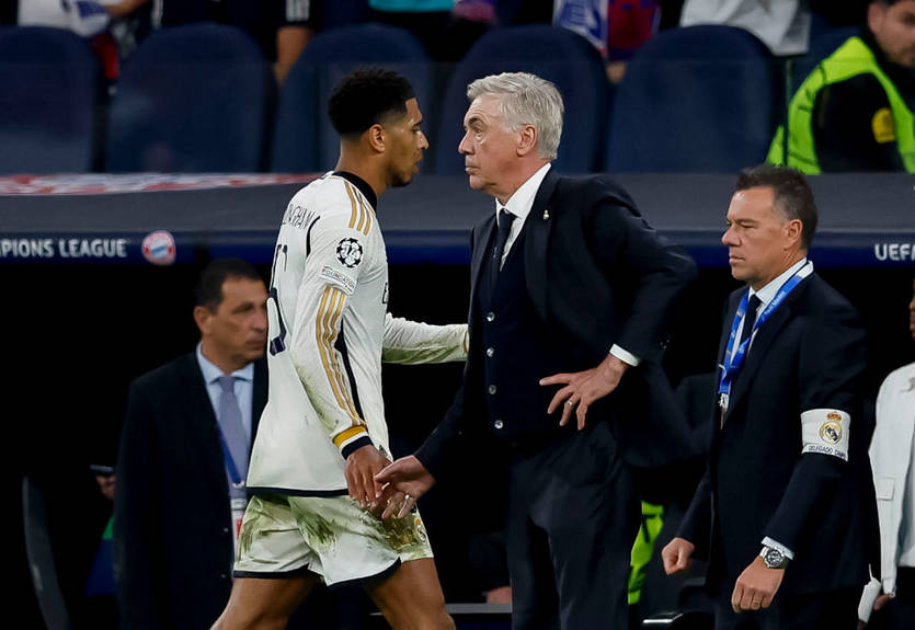 "Мы очень довольны им": Анчелотти высказался о спаде результативности Беллингема