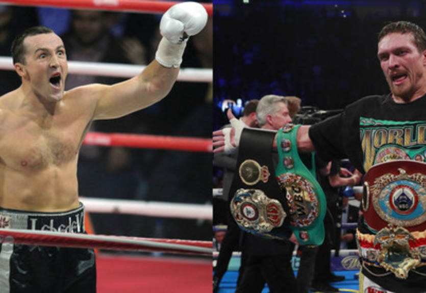 Официально: Чемпионский пояс WBA перешел от Усика к Лебедеву