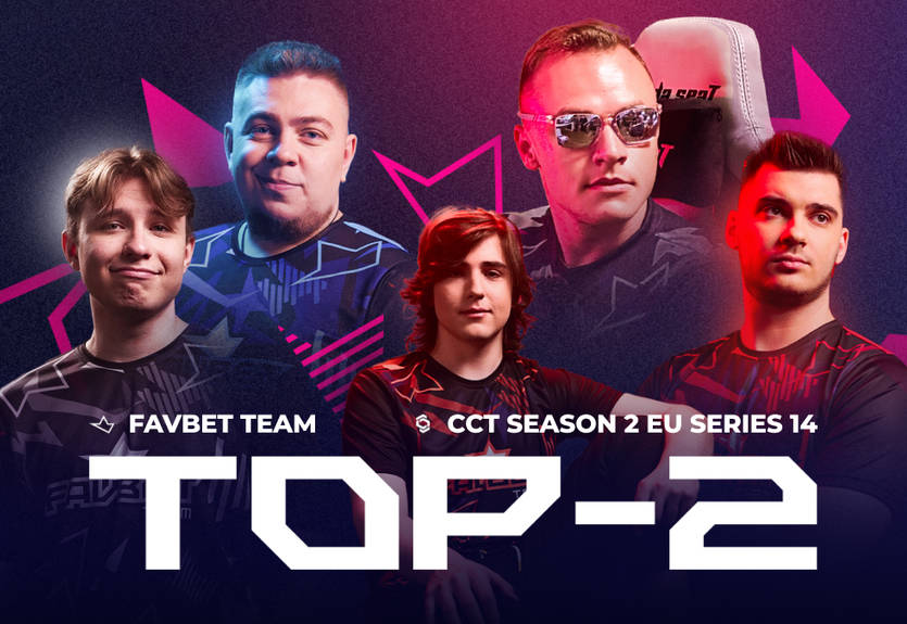 Украинцы FAVBET Team заняли второе место на CCT Season 2 Series 14