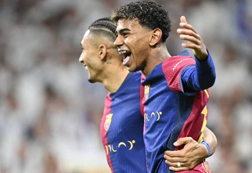 Ямаль - о победе над Реалом: Мы доказали, что Барселона - лучшая команда в мире Ямаль - о победе над Реалом: Мы доказали, что Барселона - лучшая команда в мире