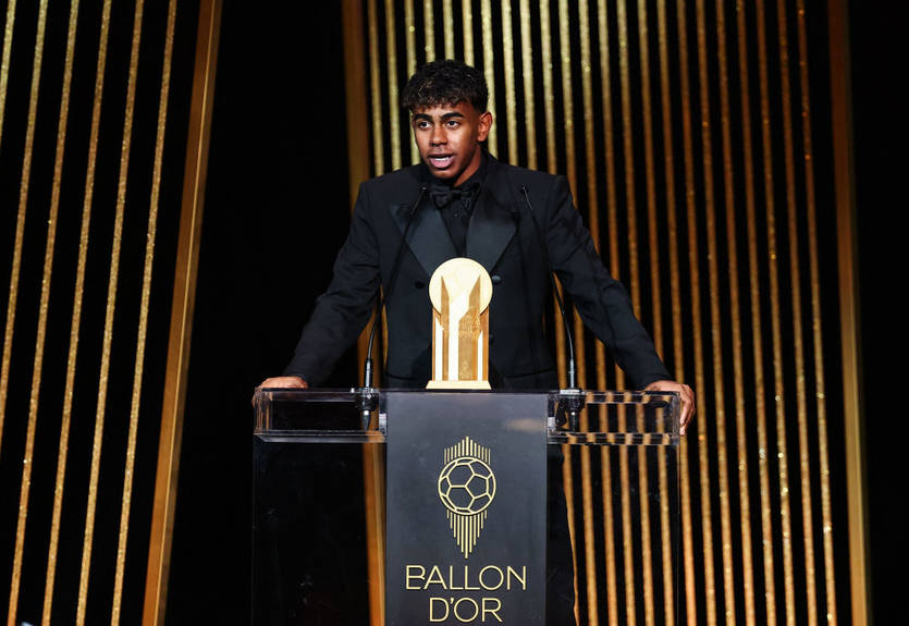 Ямаль - обладатель Трофея Копа-2024