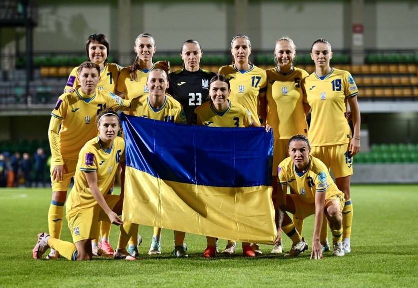 Женская сборная Украины по футболу вышла во второй раунд плей-офф отбора Евро-2025