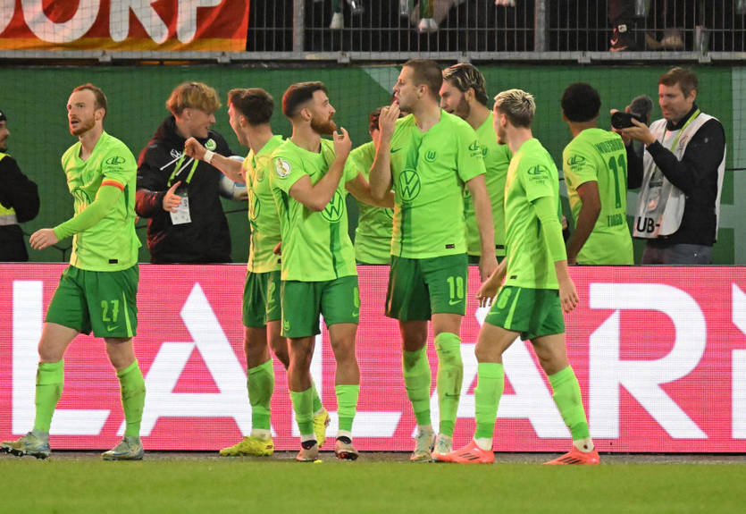 Вольфсбург победил "обескровленную" Боруссию Дортмунд в Кубке Германии