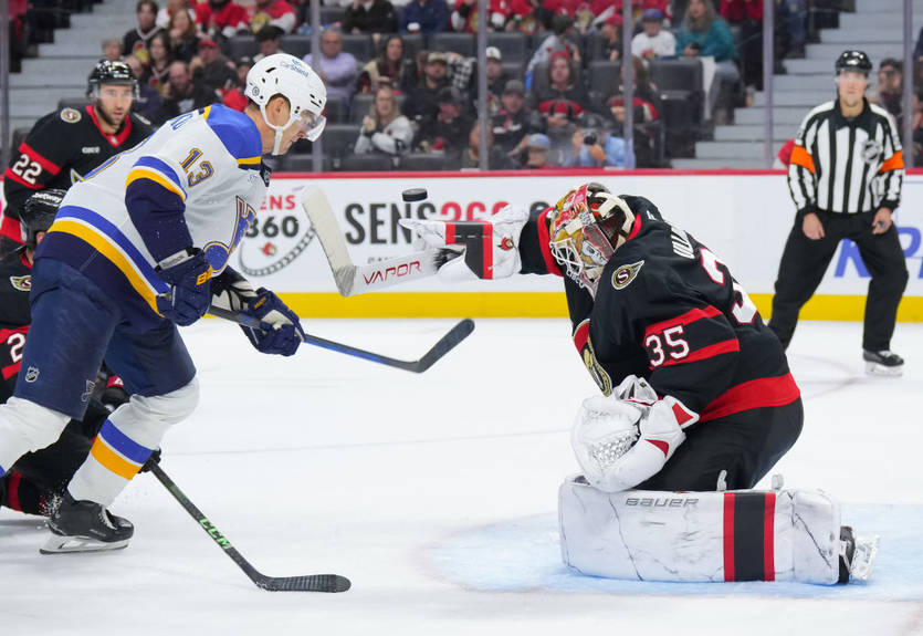 НХЛ: Оттава унизила Сент-Луис, Сиэтл разбил Монреаль