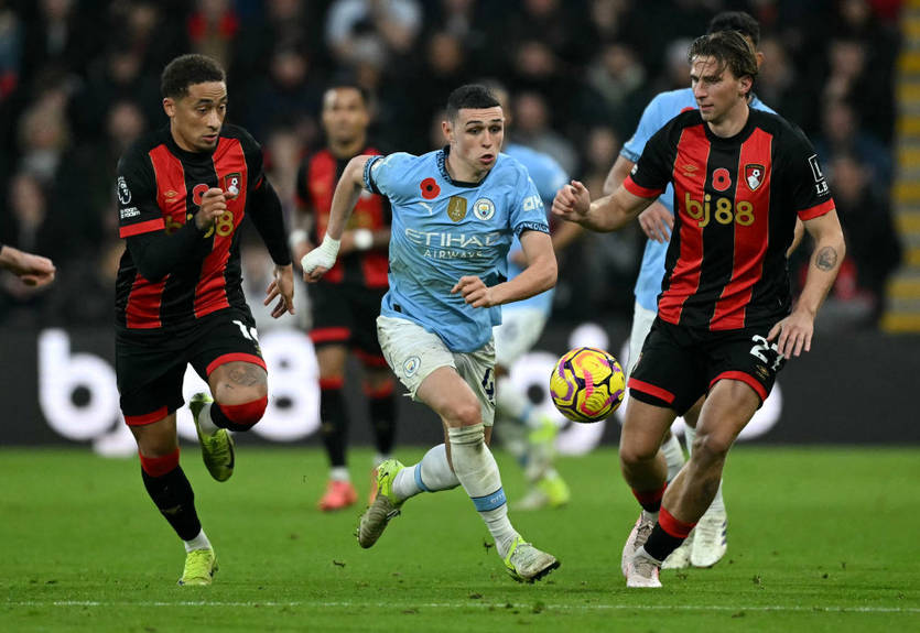 Забарный с Борнмутом нанесли Манчестер Сити первое поражение в АПЛ Забарный с Борнмутом нанесли Манчестер Сити первое поражение в АПЛ