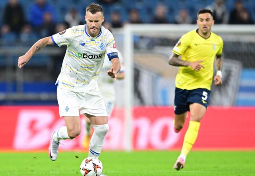 Ярмоленко - об игре Динамо в ЛЕ: Результаты неудовлетворительные, но есть объективные причины