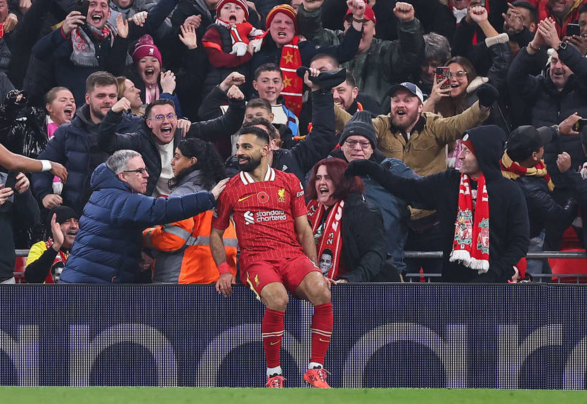 Ліверпуль закріпився на першому місці, перемігши Астон Віллу