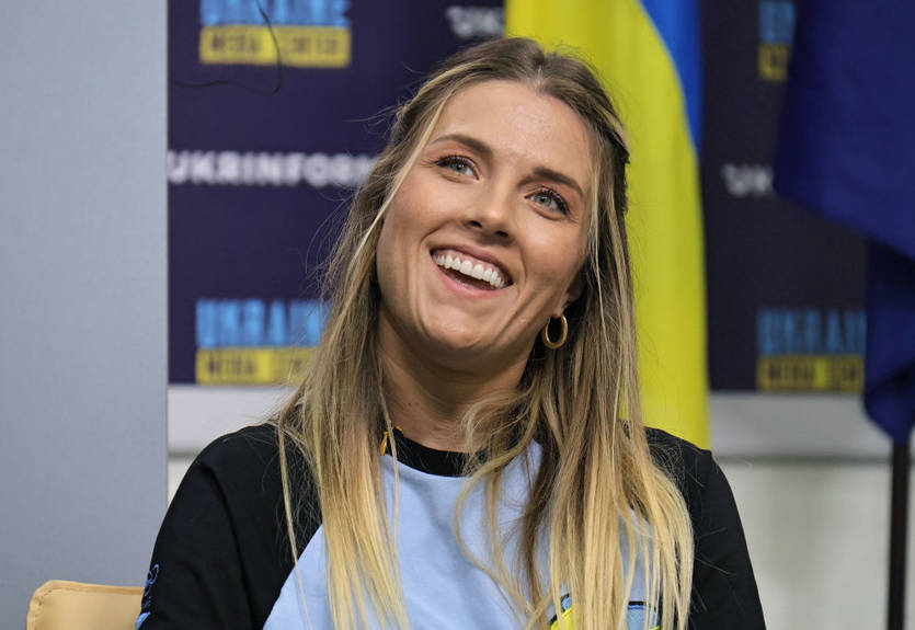 Українська Олімпійська чемпіонка відвідала туринське дербі