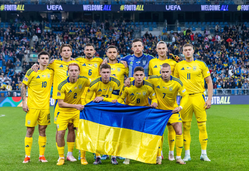 Сборная Украины начала подготовку к ноябрьским матчам Лиги наций
