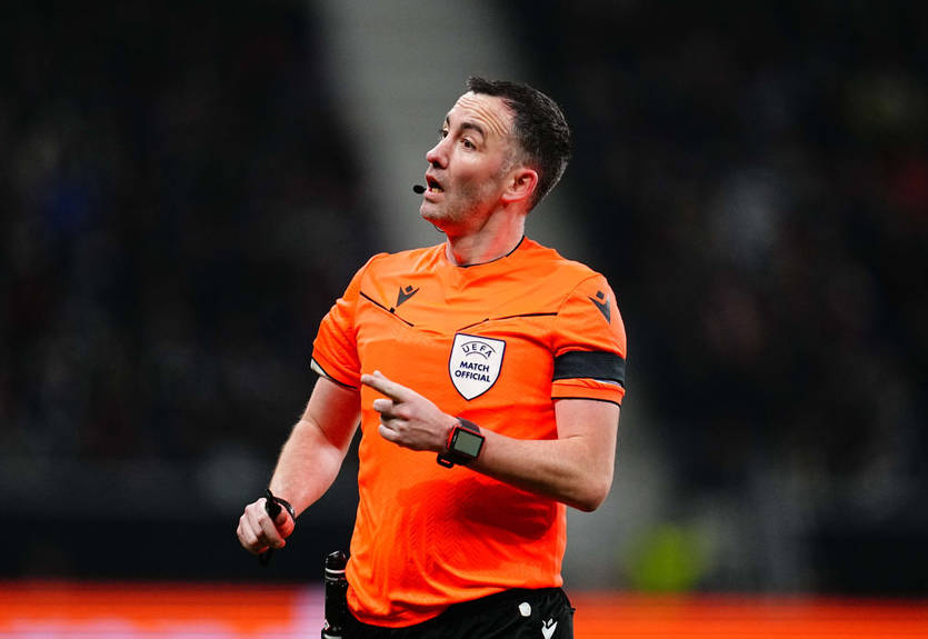 Матч Грузия - Украина обслужит рефери, который ранее не встречался с украинскими командами