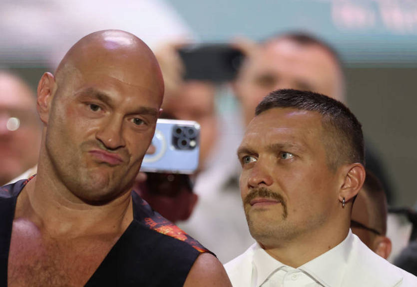 "Жадное пузо, не бойся": Усик оставил своеобразное послание Фьюри