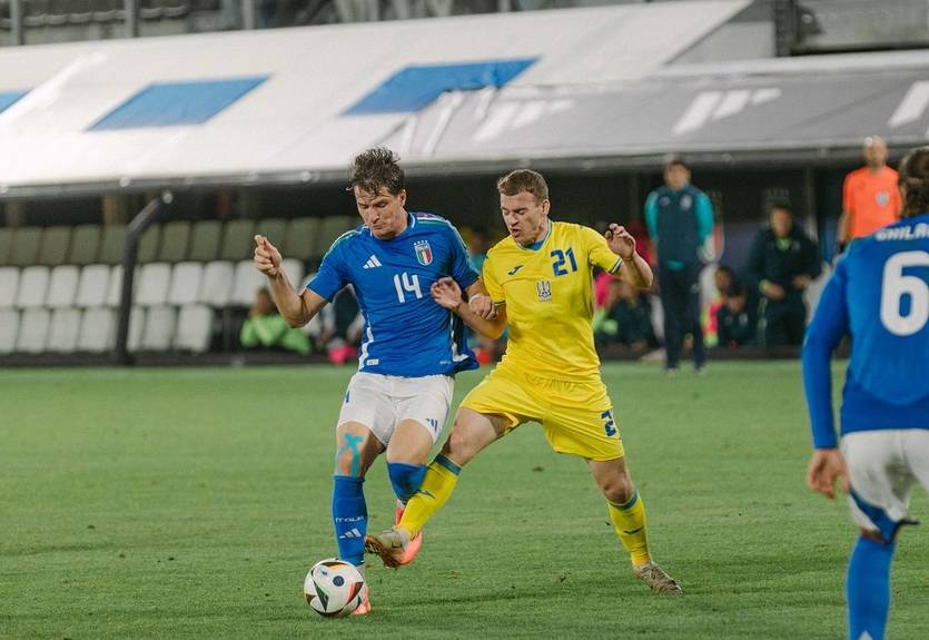 Молодіжна збірна України зіграла внічию з однолітками з Італії