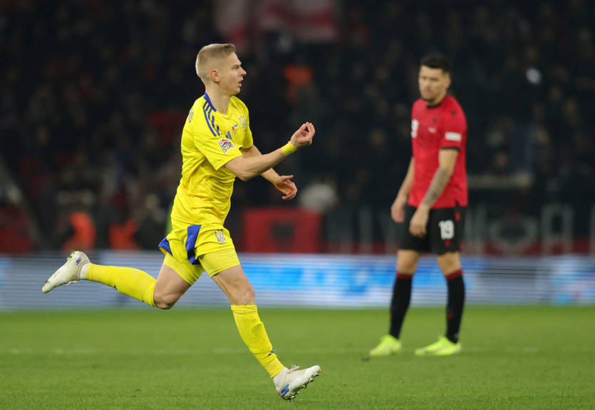 Стали відомі оцінки гравців збірної України в матчі з Албанією