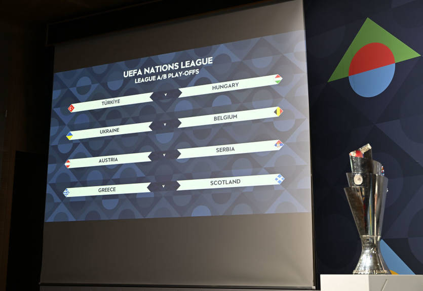 Італія - Німеччина, Нідерланди - Іспанія, суперник для України: відбулося жеребкування Ліги націй
