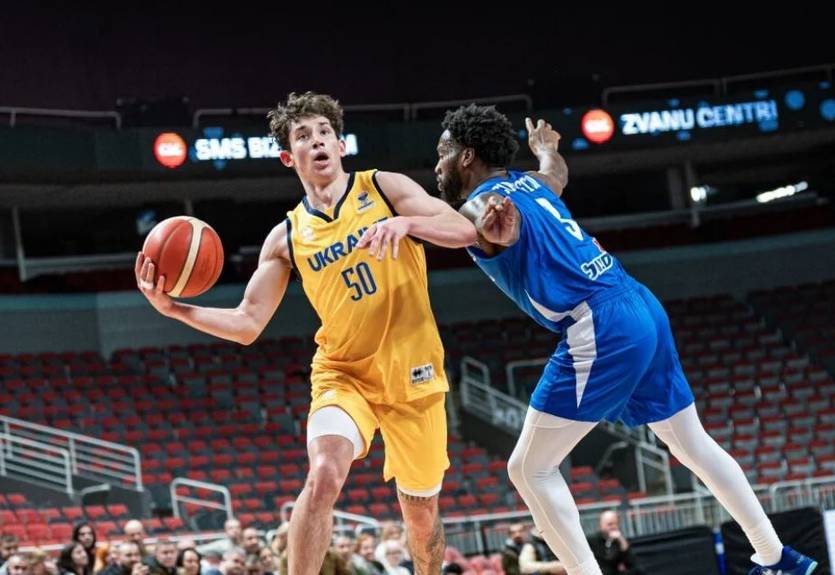 Сборная Украины потерпела третье подряд поражение в квалификации Евробаскета-2025