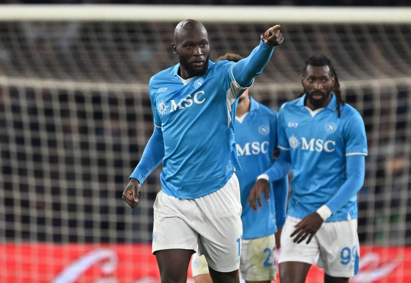 Один удачный удар Лукаку принес Наполи победу над Ромой