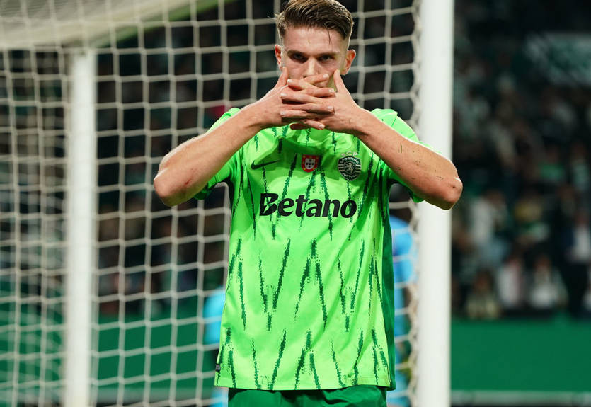 Лидер Спортинга дерзко ответил защитнику Арсенала, который пытался затроллить его