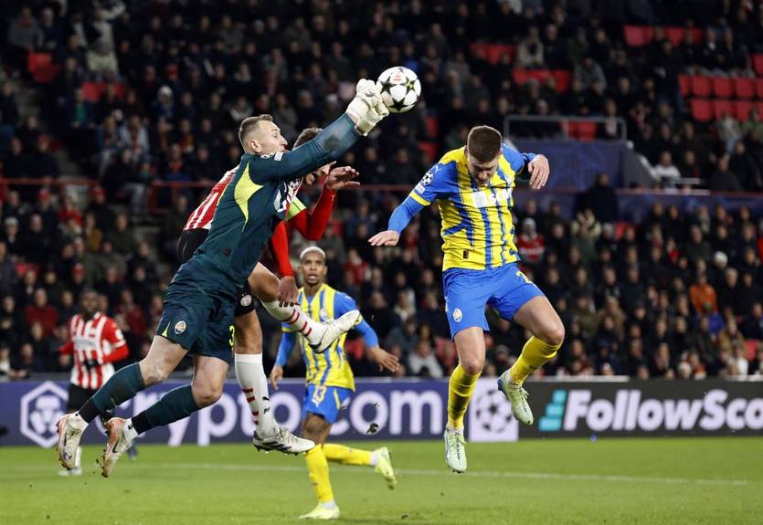 Ризнык получил идеальную оценку от одного из статистических порталов за матч с ПСВ Ризнык получил идеальную оценку от одного из статистических порталов за матч с ПСВ