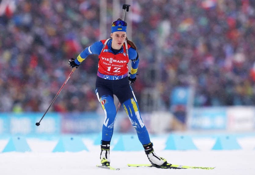 Сборная Украины попала в топ-10 в смешанной эстафете на первом этапе Кубка мира