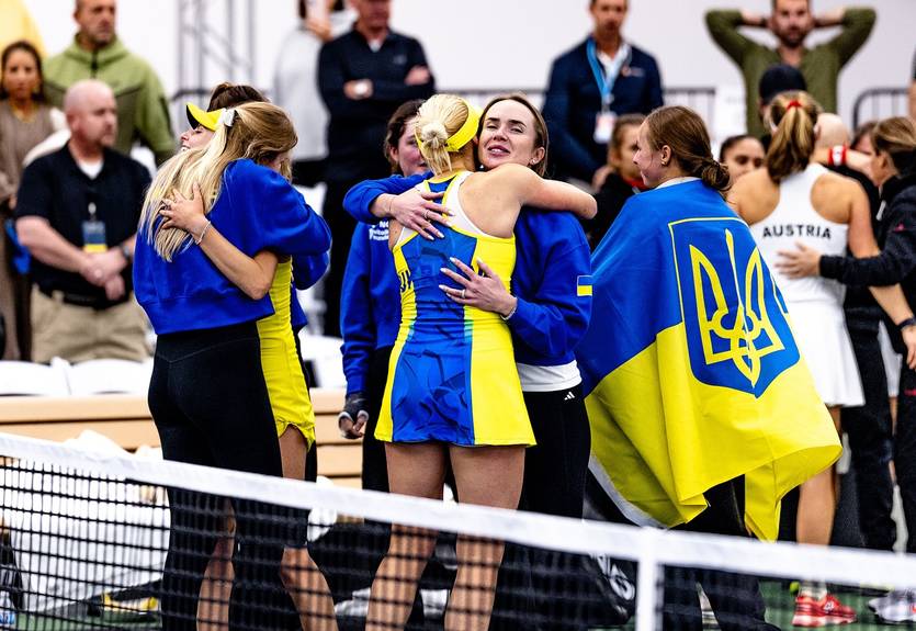 Кубок Билли Джин Кинг: Украина опустилась в рейтинге, несмотря на победу