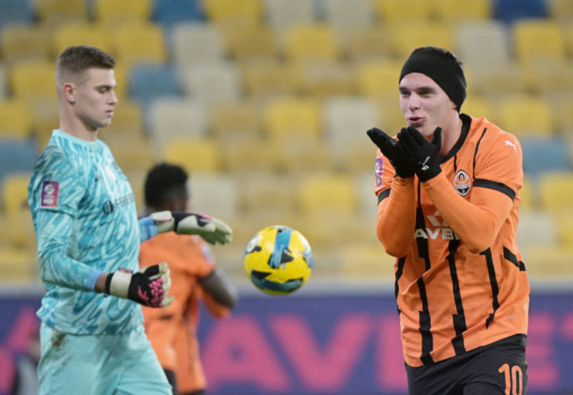 Судаков вперше за два місяці забив в УПЛ і допоміг Шахтарю обіграти Ворсклу