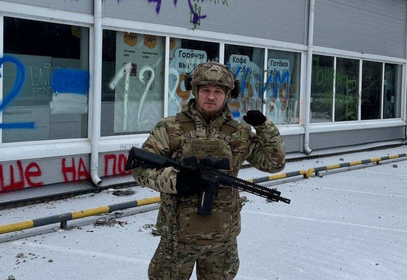 "ФСБ, вяжите меня": Алиев посетил Курскую область