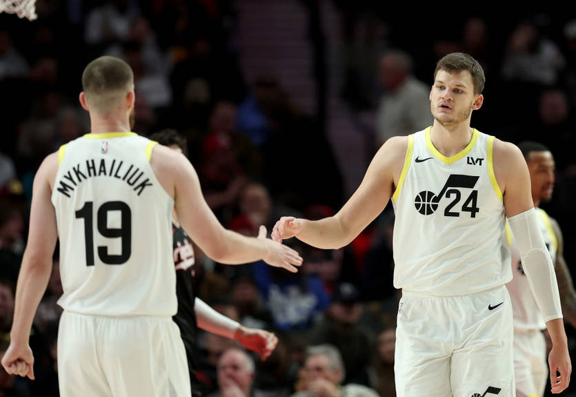 НБА: Сакраменто с Ленем и Юта с Михайлюком обыграли Сан-Антонио и Портленд