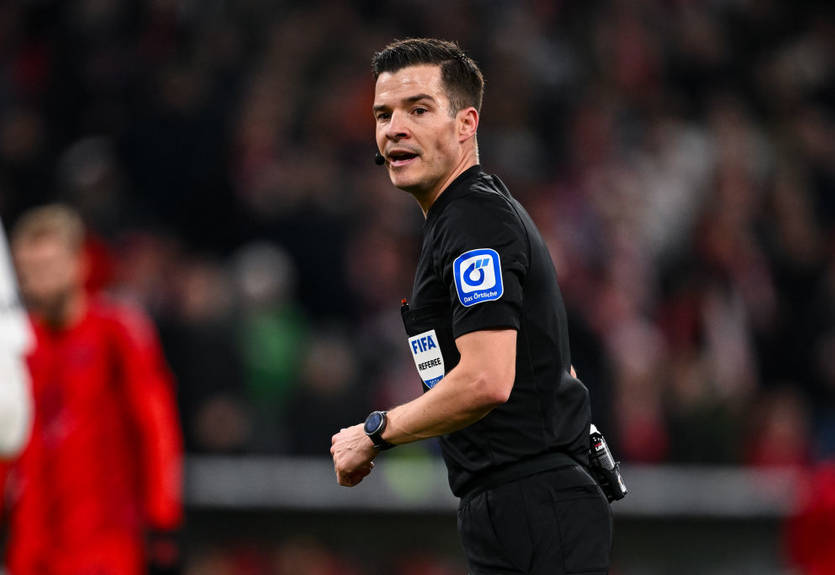 Матч Динамо - Реал Сосьедад обслужит арбитр, который еще не пересекался с украинскими командами