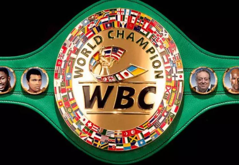 З поясу WBC прибрали прапор росії, замінивши його іншим