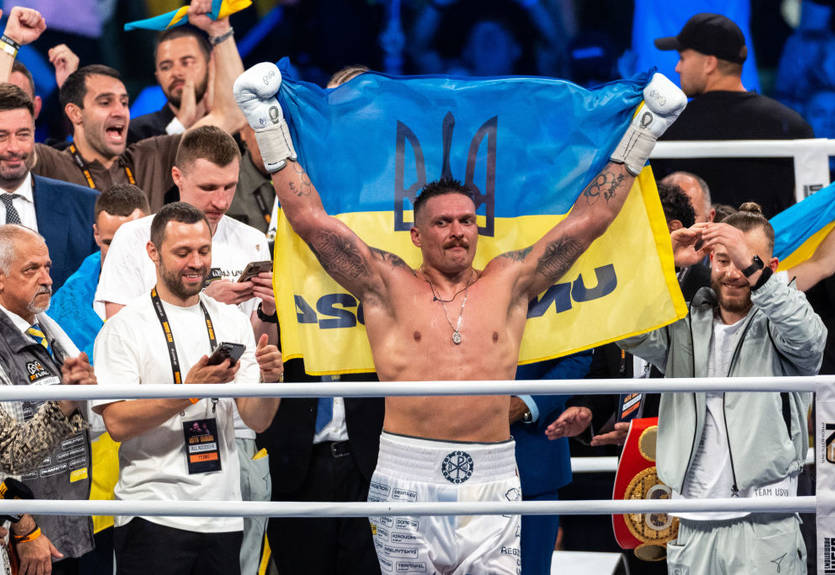 Климас назвал соперника Усика после реванша с Фьюри