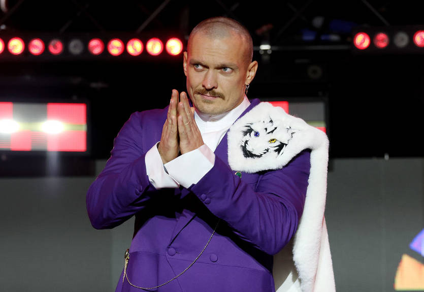 Усик отреагировал на выкидыш жены Фьюри перед первым боем