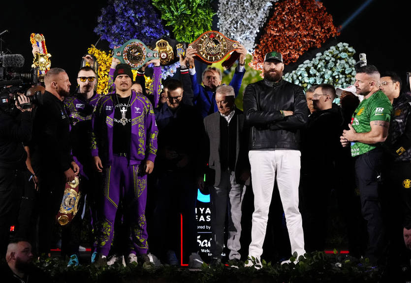 Усик легший, ніж перед першим боєм, Ф'юрі звішувався в куртці Усик легший, ніж перед першим боєм, Ф'юрі звішувався в куртці