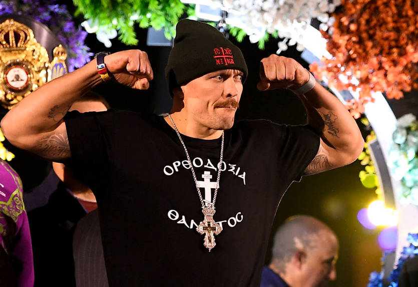 Усик відреагував на рекордну вагу Ф'юрі перед реваншем