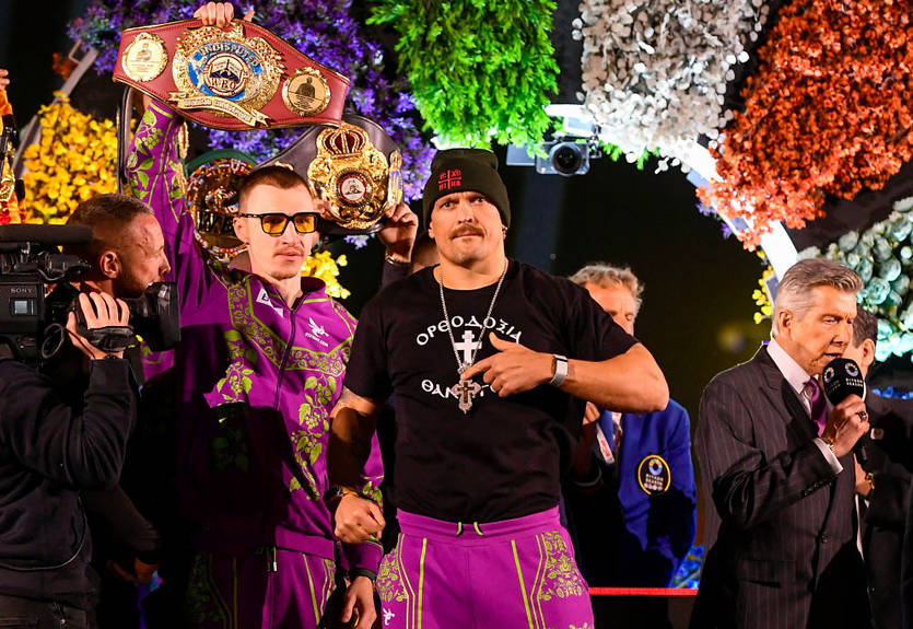 "Ти можеш домогтися неможливого": збірна України епічно підтримала Усика перед реваншем із Ф'юрі